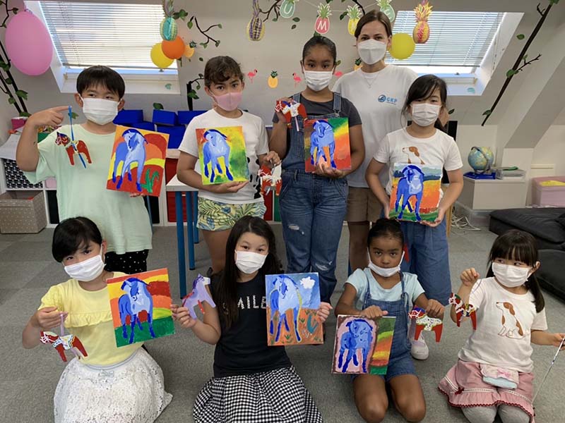 GKP Art class